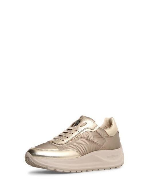 Candice Cooper Natural Spark Platform Sneaker