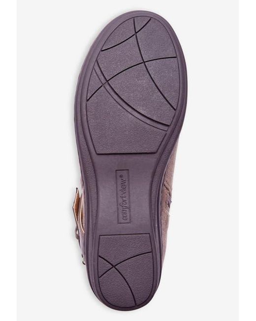 Comfortview Brown The Bronte Bootie