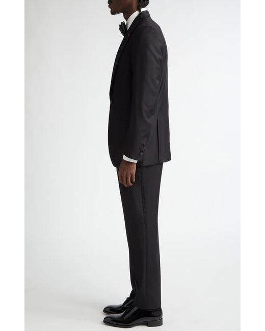 Isaia Black Sanita Wool Tuxedo for men