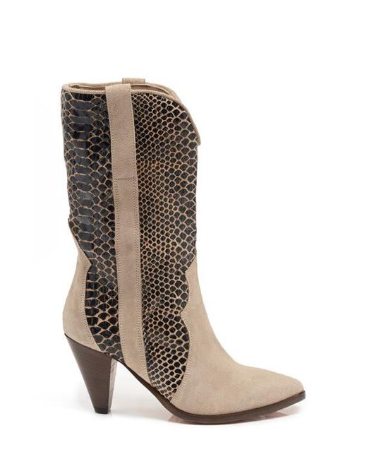 Free People Brown Taper Heel Western Boot