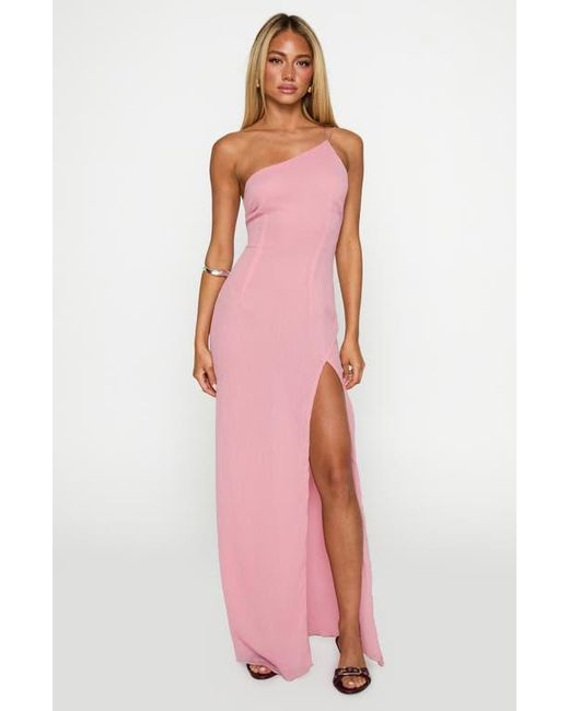 Princess Polly Pink Kiss Of Life Chiffon Gown