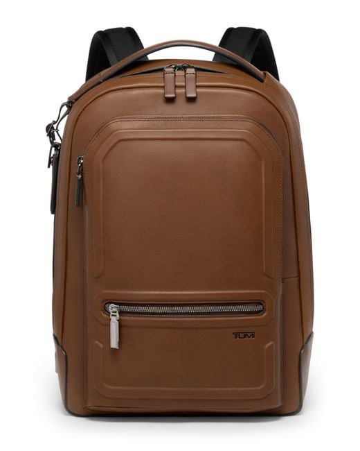 Tumi Brown Harrison Bradner Backpack