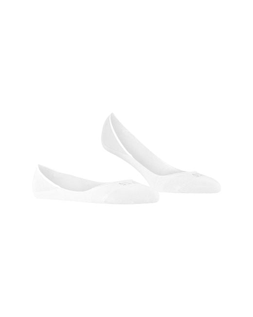 Falke White Step Medium Invisible Socks