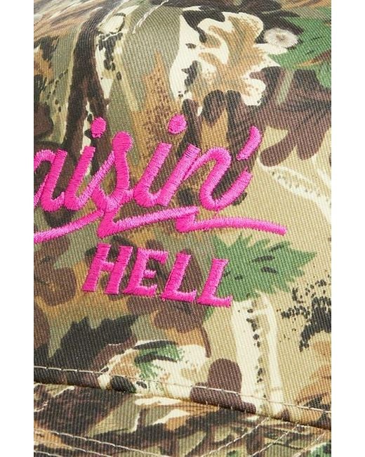 Friday Feelin Multicolor Raisin' Hell Baseball Hat