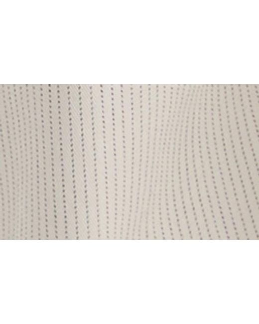 AG Jeans White Mercer High Waist Cuffed Barrel Leg Pants