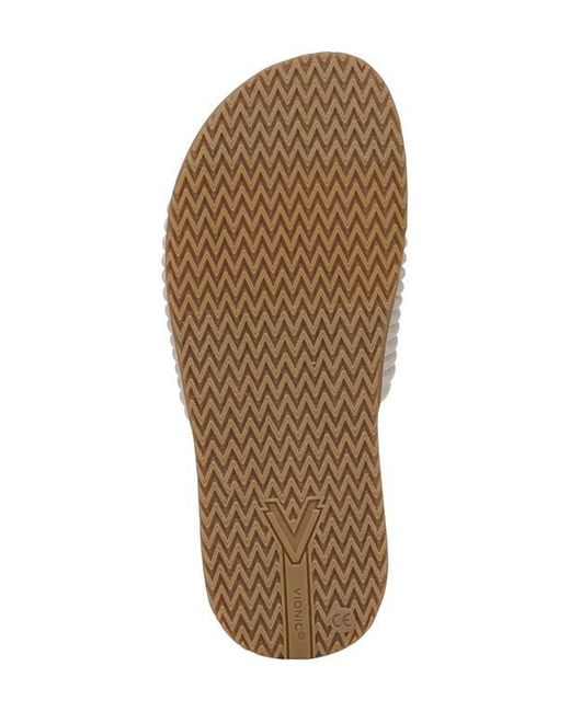 Vionic Natural Evie Slide Sandal