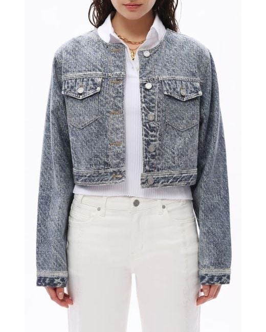 Bayeas Black Print Denim Jacket