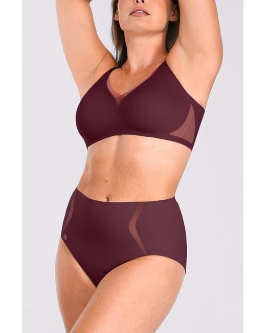 Shapellx Purple Curve Code Contour Comfy Smoothing Brief