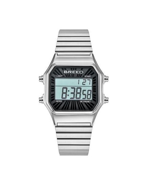 Breed Metallic Terra Digital Watch for men