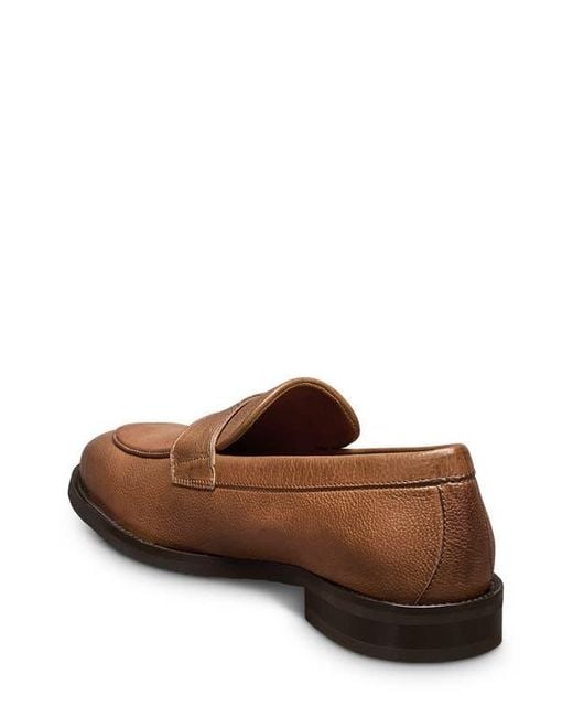 Allen Edmonds Brown Como Penny Loafer for men