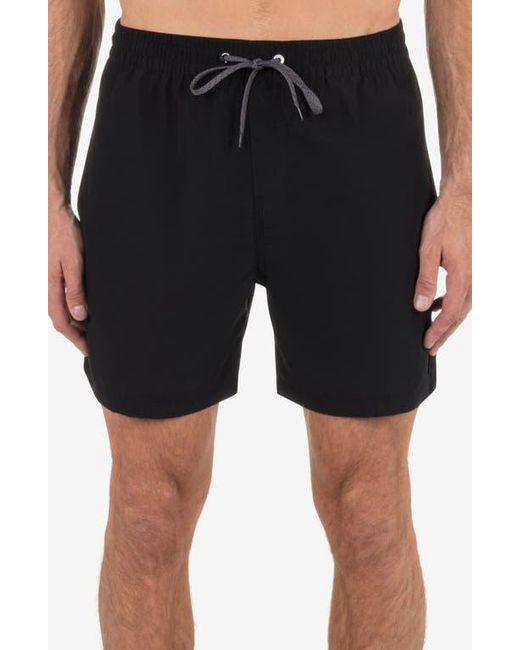 Hurley Black Icon Balboa Board Shorts for men