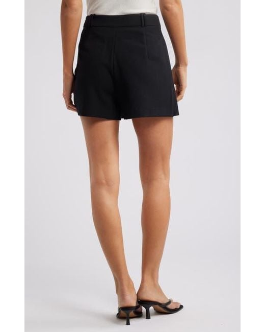 Open Edit Black The Icon Wrap Front Skort