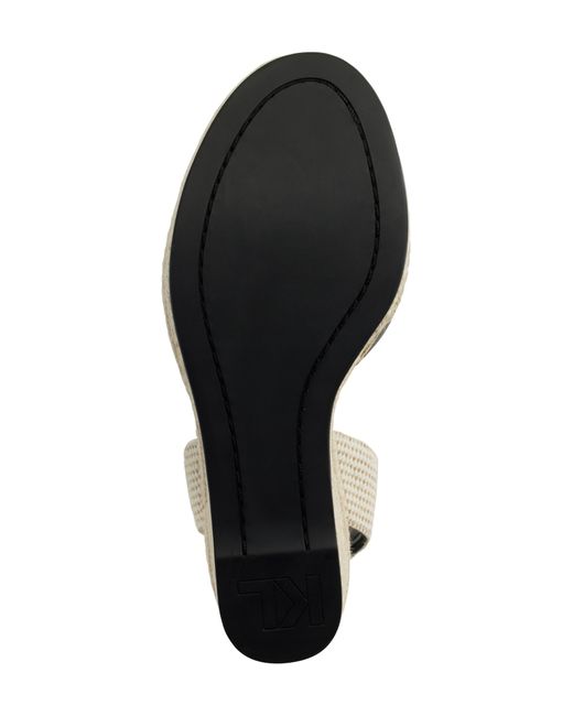 Karl Lagerfeld Black Cecilia Ankle Tie Sandal