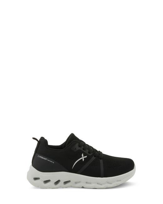 Flexus by Spring Step Black Rushing Low Top Sneaker