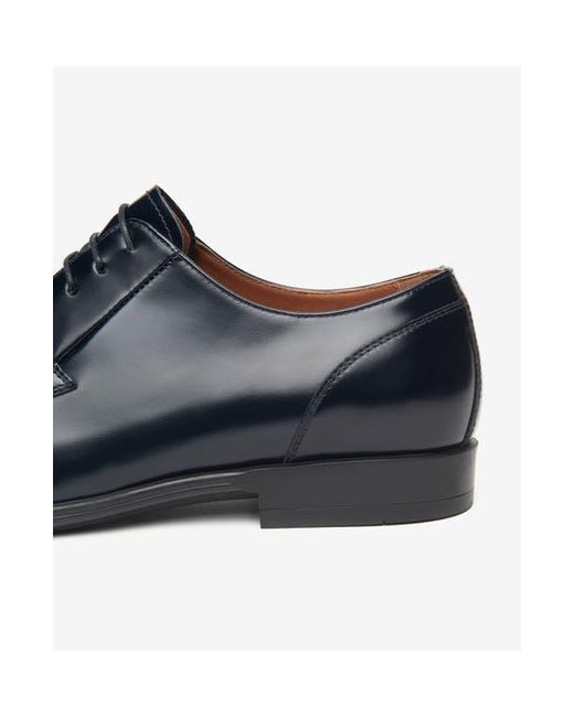 Nero Giardini Blue Plain Toe Derby for men