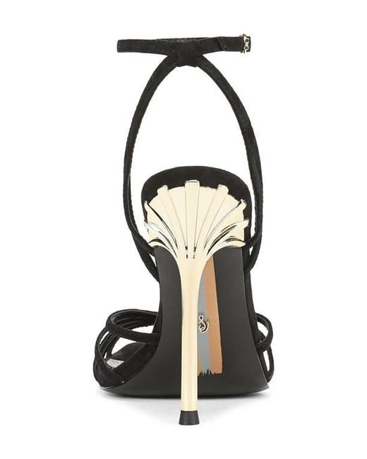 Sam Edelman Black Lili Ankle Strap Sandal