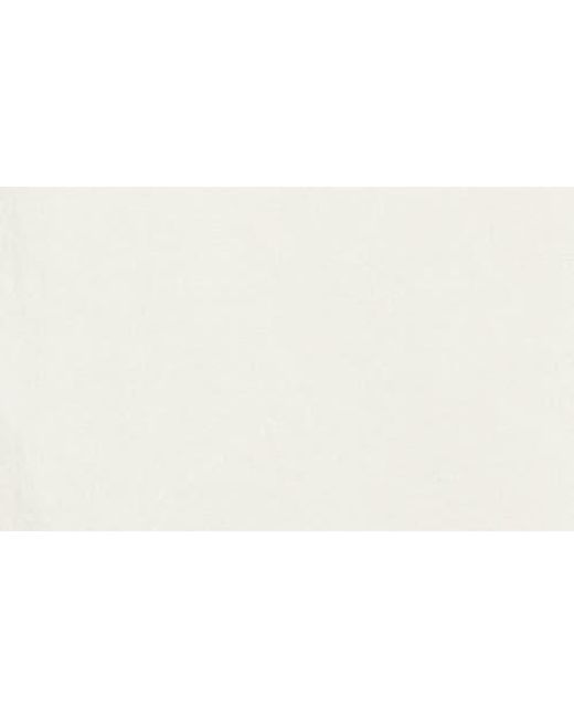 Beams Plus White Linen Chambray Button-Down Shirt for men