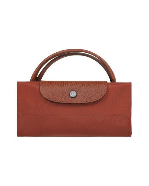 Longchamp Red Large Le Pliage Nylon Travel Bag