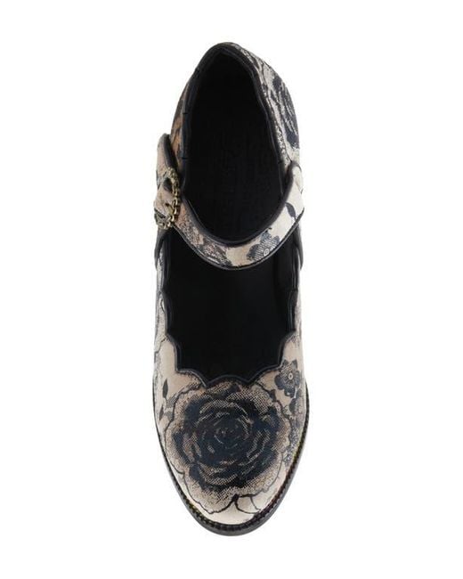 Spring Step Black Adodora Mary Jane Pump