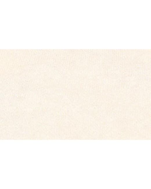 Skims Natural Featherweight Cashmere Long Sleeve Turtleneck Top