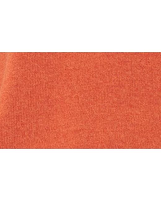 Zadig & Voltaire Red Sayan Crystal Detail Keyhole Neck Sweater