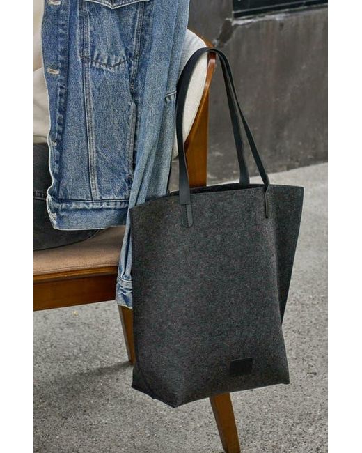Graf & Lantz Gray Hana Merino Wool Tote