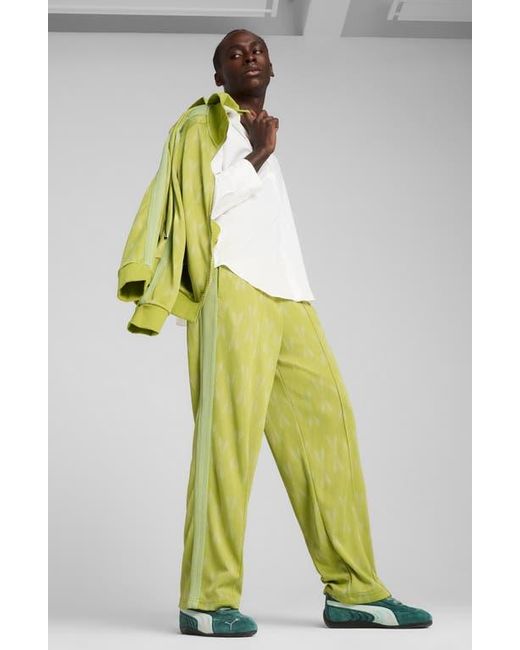 PUMA Green The Never Worn V T7 Track Pants for men