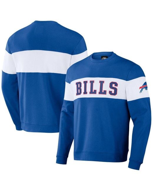 Mitchell & Ness Buffalo Sabres Head Coach Blue Pullover Hoodie