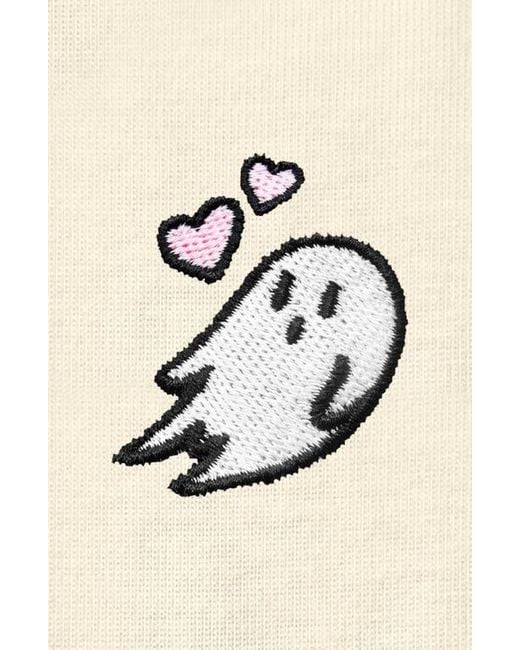 Alix Natural Heartly Ghost Tee
