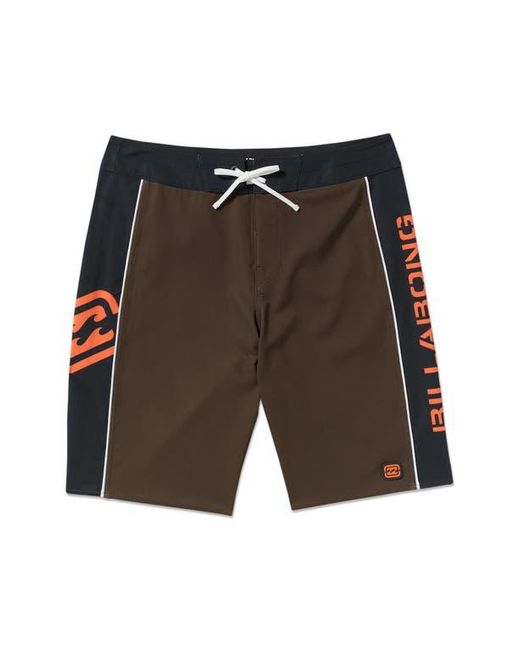 Billabong Gray Spec 73 D Bah Pro Board Shorts for men