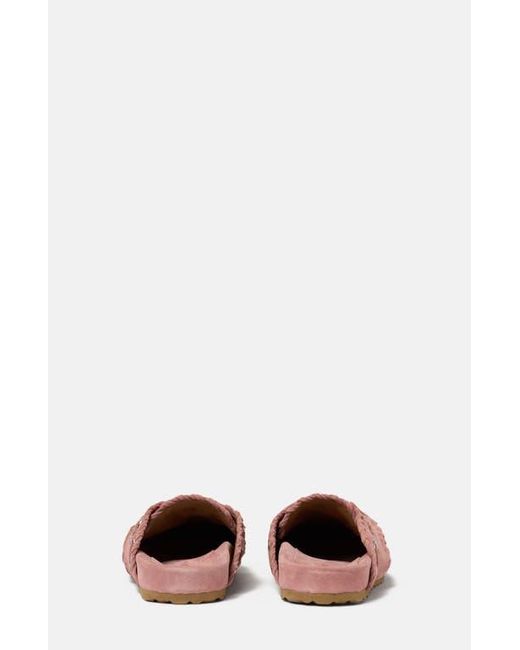 Scarosso Pink Flora Mules