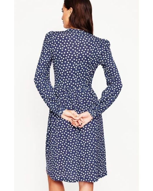 Boden Blue Naomi Relaxed Jersey Dress
