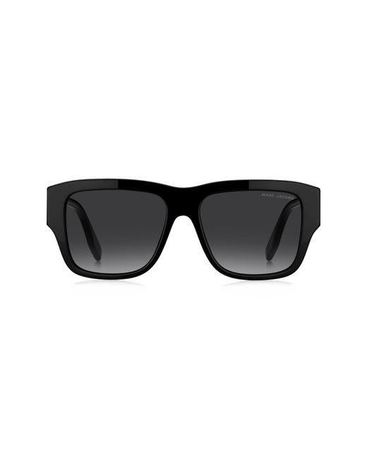 Marc Jacobs Black 55Mm Gradient Square Sunglasses for men