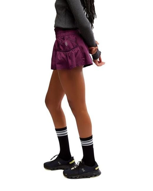 Free People Purple Fp Movement Get Your Flirt On Shorts