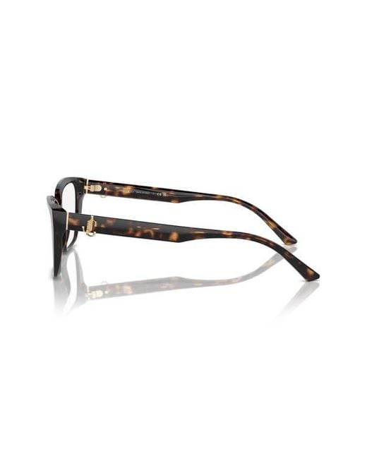 Jimmy Choo Multicolor 55Mm Cat Eye Optical Glasses
