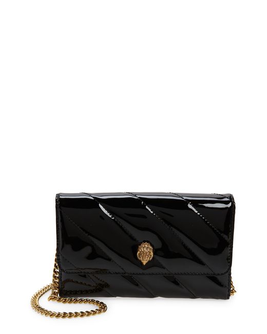 Kurt Geiger Soho Leather Wallet On A Chain in Black Lyst