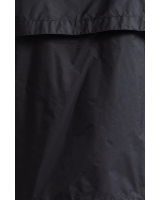 Moncler Black Junichi Water Repellent Hooded Rain Jacket for men