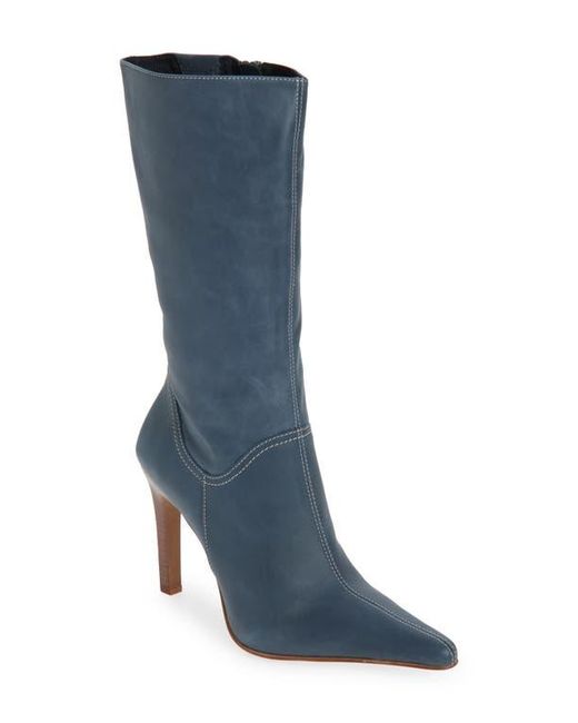 Jeffrey Campbell Blue Dotty Boot