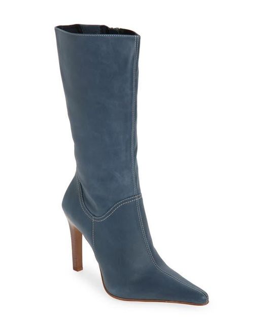 Jeffrey Campbell Blue Dotty Boot