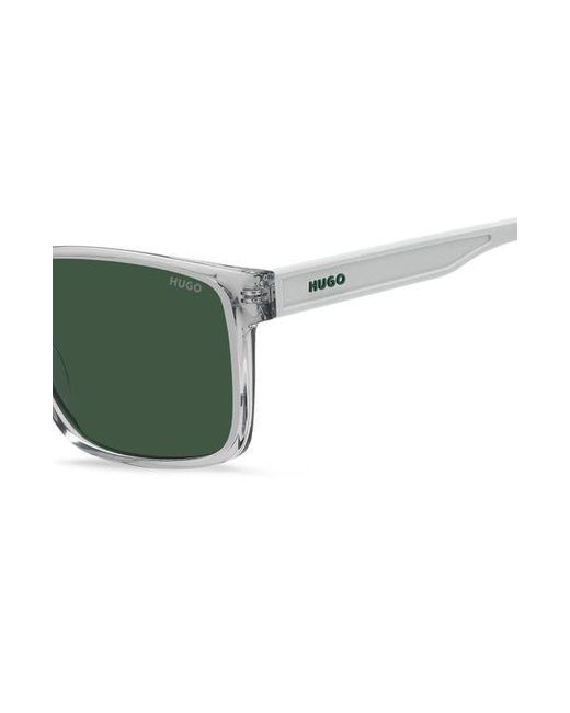 Boss Green 57Mm Navigator Sunglasses for men