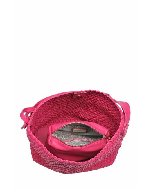Moda Luxe Red Edith Hobo Bag