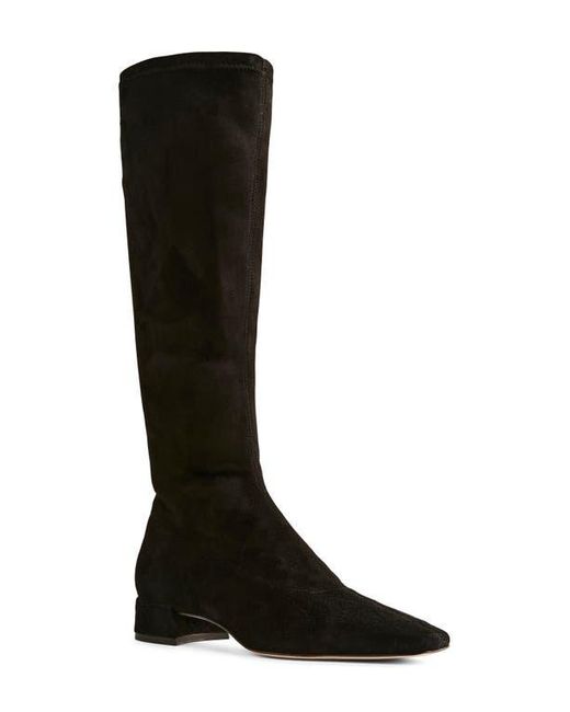 Reformation Black Raven Knee High Boot