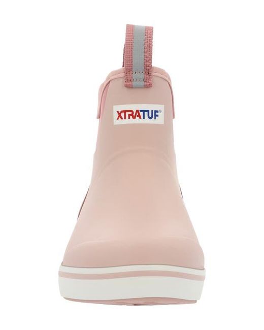 XtraTuf Pink 6-Inch Ankle Deck Boot