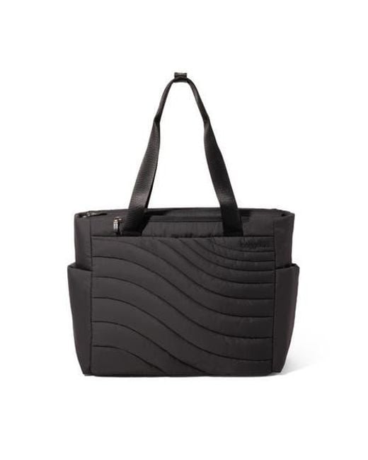 Baggallini Black Set Wave Tote Bag