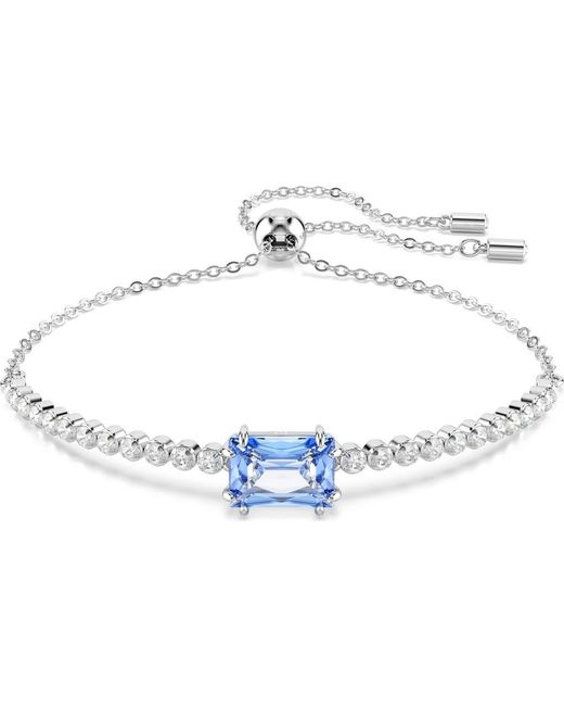 Swarovski Blue Matrix Slider Bracelet