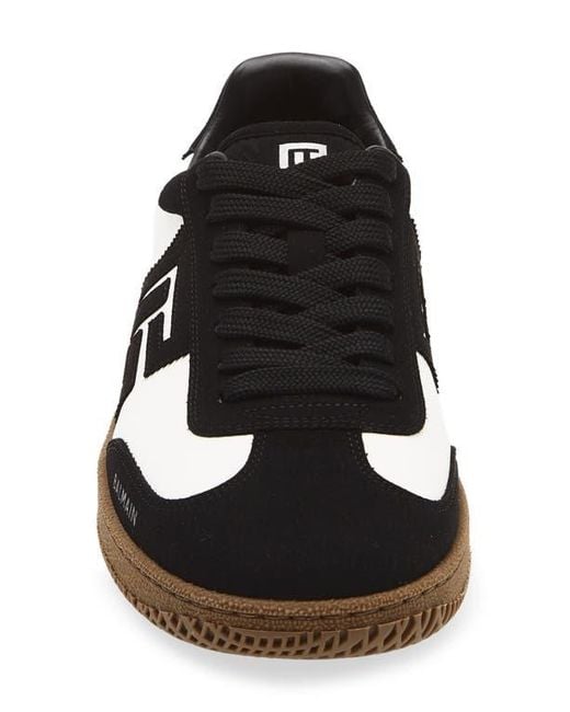 Balmain Black Swan Low Top Sneaker for men