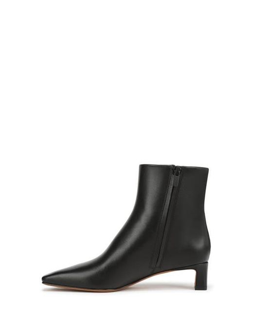 Vince Black Harlan Square Toe Bootie
