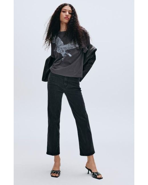 Open Edit Black Charlie Sandal