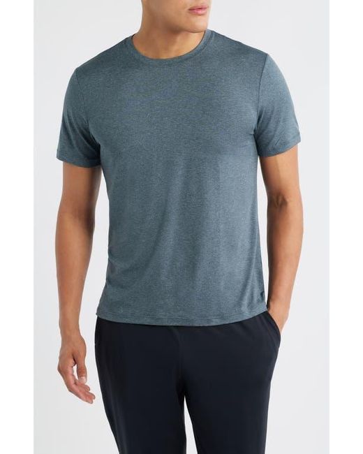 Zella Blue Dynamic Crewneck T-Shirt for men