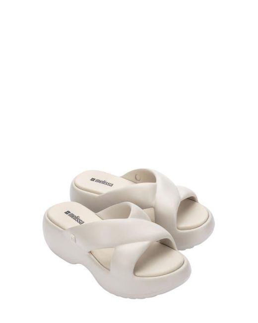 Melissa White Free Rise Platform Sandal